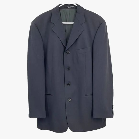 HUGO BOSS‎ Sokrates/Sigma Gray 2-Piece Suit Blazer 40R Pants 33Wx28I Virgen Wool - Picture 1 of 16